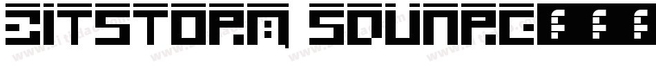 bitstorm square字体转换